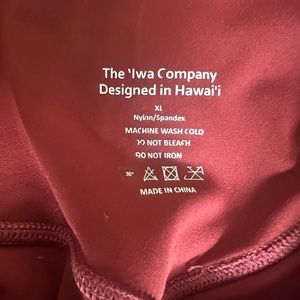 Buttery leggings - Hawaii brand, The Iwa Company